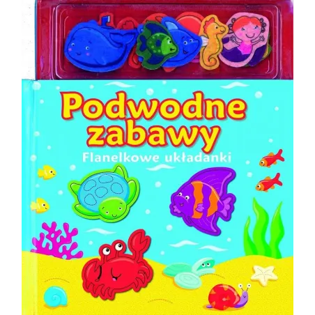 PODWODNE ZABAWY FLANELKOWE UKŁADANKI - Olesiejuk