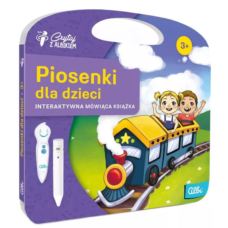 PIOSENKI DLA DZIECI. CZYTAJ Z ALBIKIEM. INTERAKTYWNA MÓWIĄCA KSIĄŻKA 3+