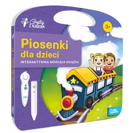 PIOSENKI DLA DZIECI. CZYTAJ Z ALBIKIEM. INTERAKTYWNA MÓWIĄCA KSIĄŻKA 3+