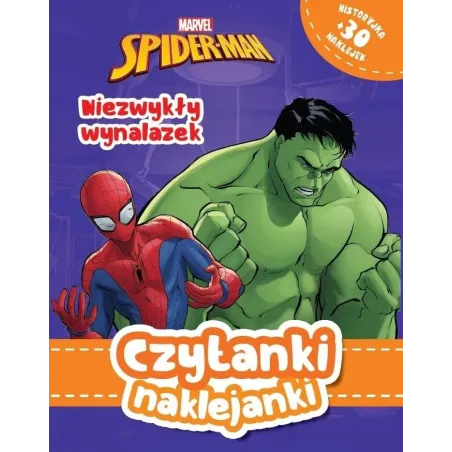 Marvel Spider-Man. Niezwykły Wynalazek. Czytanki Naklejanki