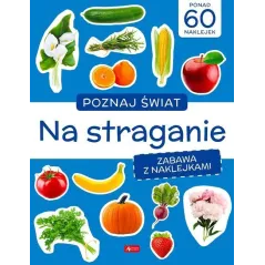 NA STRAGANIE. POZNAJ ŚWIAT. ZABAWA Z NAKLEJKAMI