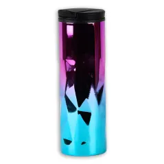 KUBEK TERMICZNY GNIECIONY KOLOROWY 470 ML