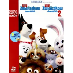 SEKRETNE ŻYCIE ZWIERZAKÓW DOMOWYCH 1-2 2XDVD PL