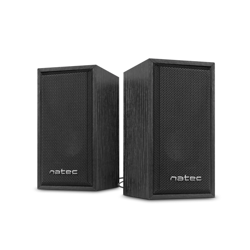 ZESTAW GŁOŚNIKÓW NATEC PANTHER 2.0 6W USB JACK 3.5MM BASS REFLEX