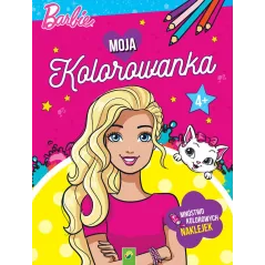 BARBIE MOJA KOLOROWANKA Z NAKLEJKAMI 4+