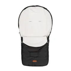 Śpiworek Uniwersalny Do Wózka Z Polarem Black 95X40 Cm Sensillo