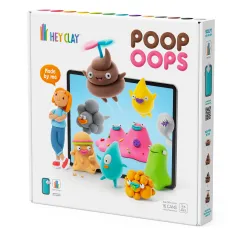 Hey Clay Ciastolina Poop Oops – Kreatywna Masa Plastyczna 3+