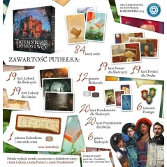 Tajemnicze Domostwo Gra Planszowa 8+