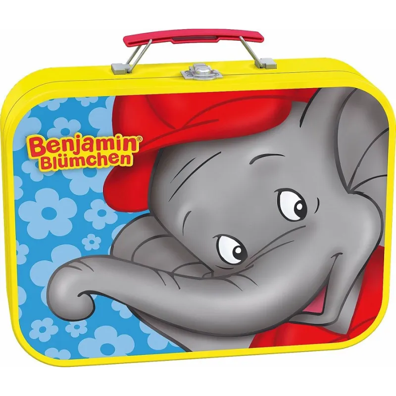 PUZZLE SŁOŃ BENJAMIN W WALIZCE – 2x26 + 2x48 ELEMENTÓW 3+