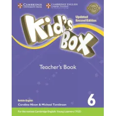 KIDS BOX 6 TEACHERS BOOK BRITISH ENGLISH Caroline Nixon, Michael Tomlinson, Lucy Frino, Melanie Williams - Cambridge Univers...
