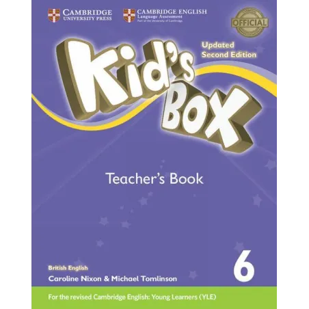 KIDS BOX 6 TEACHERS BOOK BRITISH ENGLISH Caroline Nixon, Michael Tomlinson, Lucy Frino, Melanie Williams - Cambridge Univers...