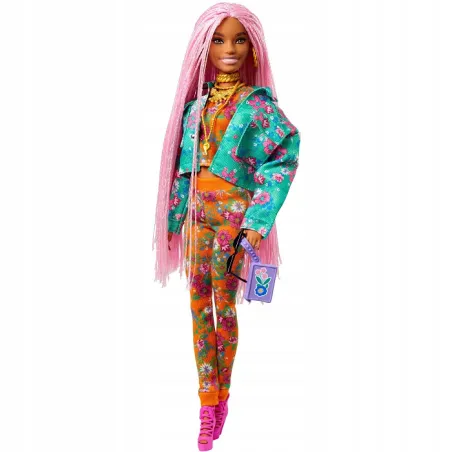 Lalka Barbie Extra Pink Braits Z Akcesoriami 3+