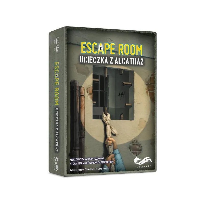 ESCAPE ROOM: UCIECZKA Z ALCATRAZ – GRA LOGICZNA DLA DOROSŁYCH I MŁODZIEŻY 12+