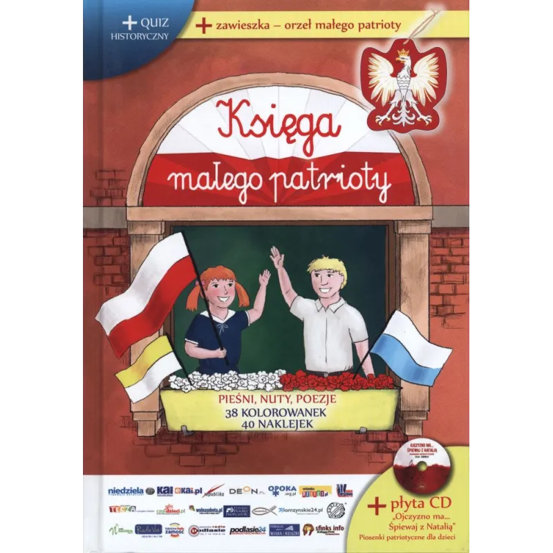 KSIĘGA MAŁEGO PATRIOTY + CD - Sfinks