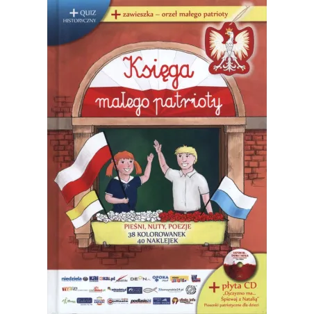 KSIĘGA MAŁEGO PATRIOTY + CD - Sfinks