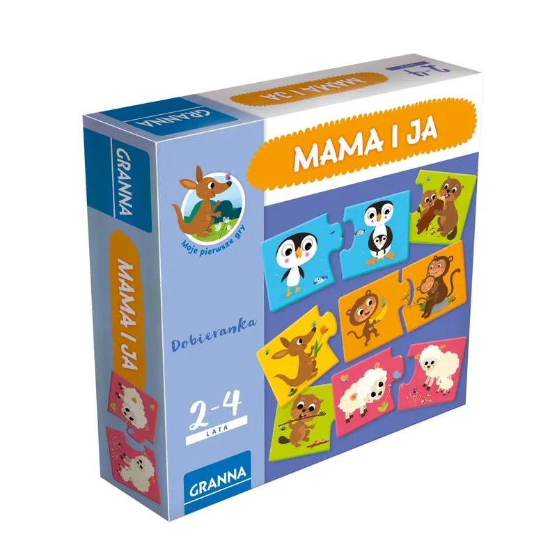 MAMA I JA DOBIERANKA – PIERWSZA GRA EDUKACYJNA DLA DZIECI 2-4 LATA