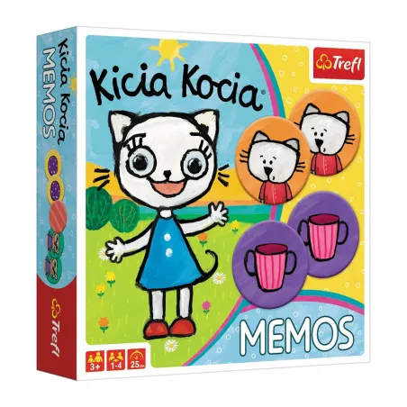 Kicia Kocia Memos Gra Logiczna 3+