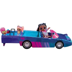 L.O.L. SURPRISE! LALKA I SAMOCHÓD UV DANCE MACHINE 3W1 - MGA Entertainment LTD
