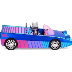 L.O.L. SURPRISE! LALKA I SAMOCHÓD UV DANCE MACHINE 3W1 MGA 4+