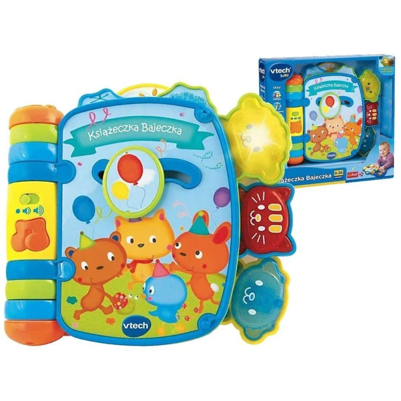 INTERAKTYWNA KSIĄŻECZKA BAJECZKA VTECH 9-36M