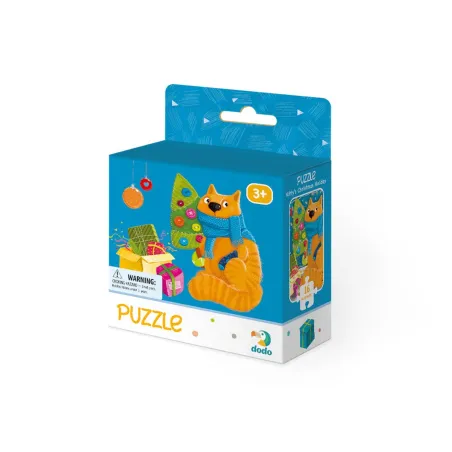 PUZZLE KOCIE BOŻE NARODZENIE 16 ELEMENTÓW DODO 3+