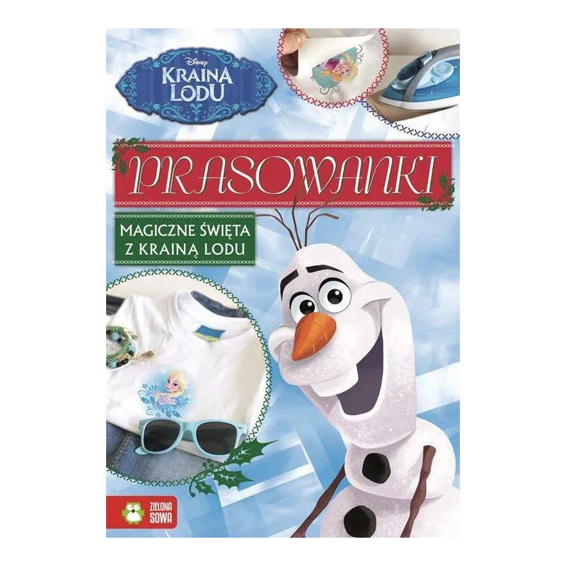 ŚWIĄTECZNE PRASOWANKI KRAINA LODU - Zielona Sowa