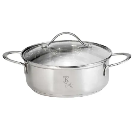 GARNEK ZE STALI NIERDZEWNEJ BERLINGER HAUS 10L 33 CM NA INDUKCJĘ GAZ PŁYTĘ