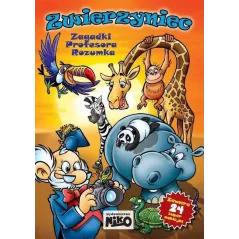 ZWIERZYNIEC ZAGADKI PROFESORA ROZUMKA Z NAKLEJKAMI