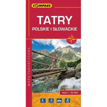 Tatry Polskie I Słowackie Mapa Laminowana