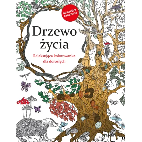 Drzewo Życia. Relaksująca Kolorowanka Dla Dorosłych