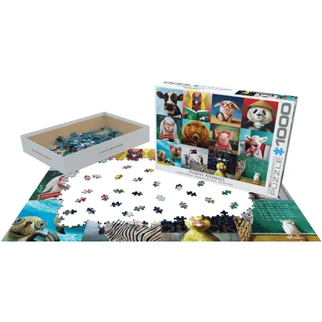 Śmieszne Zwierzęta Puzzle 1000 Elementów 10+