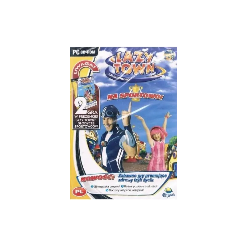LAZY TOWN LENIUCHOWO NA SPORTOWO PC DVDROM PL - Cenega