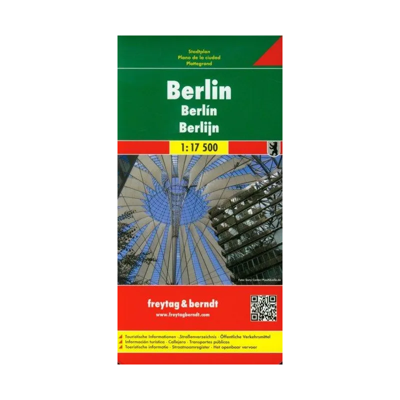 BERLIN MAPA 1:17 500