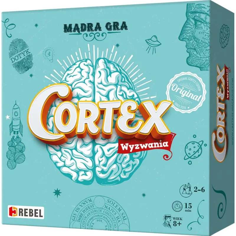 CORTEX WYZWANIA GRA LOGICZNA 8+ - Rebel