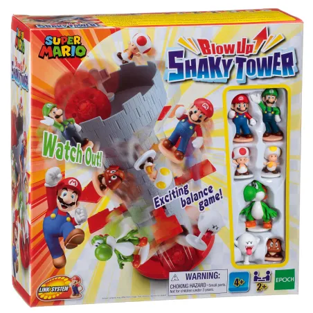 Super Mario Gra Balansująca Wieża Shaky Tower 4+