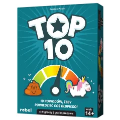 TOP 10 POWODÓW ŻEBY POWIEDZIEĆ COŚ GŁUPIEGO GRA KARCIANA REBEL 14+