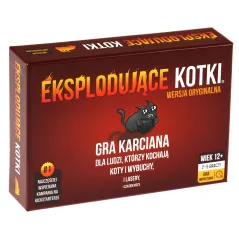 Eksplodujące Kotki Gra Karciana Rebel 12+