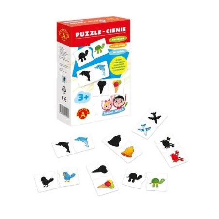 Edukacyjne Puzzle Dla Dzieci Cienie Zabawa I Nauka Alexander 3+