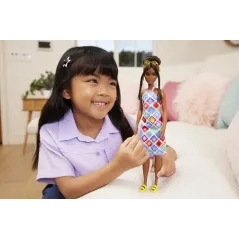 Lalka Barbie Fashionistas Z Szydełkową Sukienką Mattel 3+