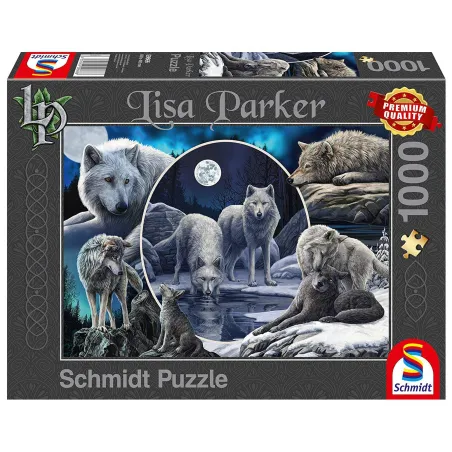 PUZZLE WSPANIAŁE WILKI 1000 ELEMENTÓW SCHMIDT 12+