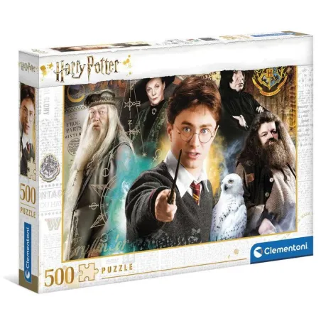 PUZZLE HARRY POTTER 500 ELEMENTÓW CLEMENTONI 8+ II GATUNEK