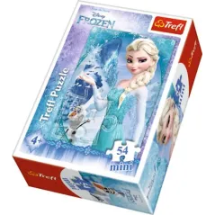 PUZZLE 54 ELEMENTY MINI DISNEY KRAINA LODU 4+