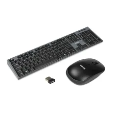 ZESTAW BEZPRZEWODOWY IBOX DESKTOP PRO KIT KLAWIATURA + MYSZ CZARNA