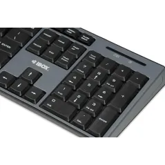 ZESTAW BEZPRZEWODOWY IBOX DESKTOP PRO KIT KLAWIATURA + MYSZ CZARNA