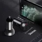Ładowarka Samochodowa 24W | 2X Usb + Kabel 3W1 Type-C / Micro Usb / Lightning Baseus