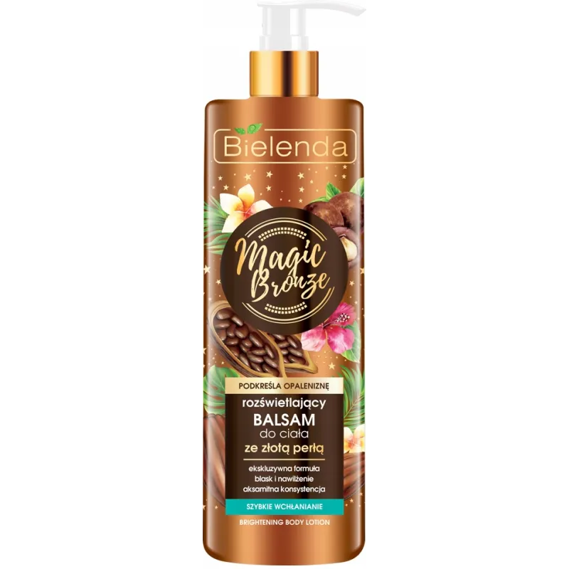 ROZŚWIETLAJĄCY BALSAM DO CIAŁA ZE ZŁOTĄ PERŁĄ 250ML BIELENDA