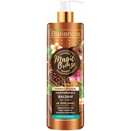 Rozświetlający Balsam Do Ciała Ze Złotą Perłą 250Ml Bielenda