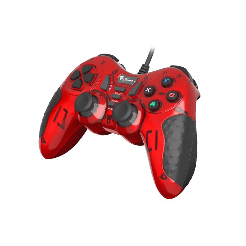 GAMEPAD GENESIS MANGAN 200 | PRZEWODOWY KONTROLER PC Z WIBRACJAMI I TURBO