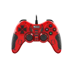 Gamepad Genesis Mangan 200 | Przewodowy Kontroler Pc Z Wibracjami I Turbo