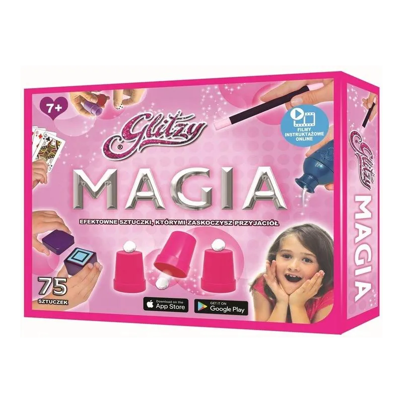 MAŁY MAGIK – ZESTAW 75 SZTUCZEK MAGICZNYCH CARTAMUNDI 7+
